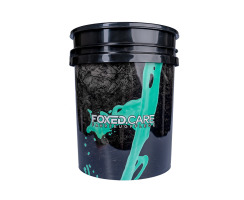 FoxedCare - Wascheimerset - 19L / 5 GAL  Black Design
