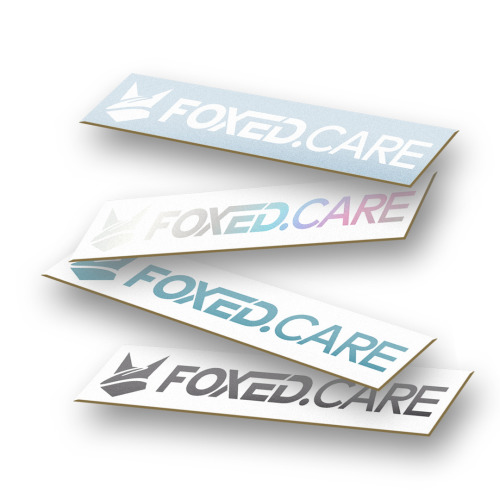 FoxedCare Autoaufkleber | versch. Gr&ouml;&szlig;en und Farben